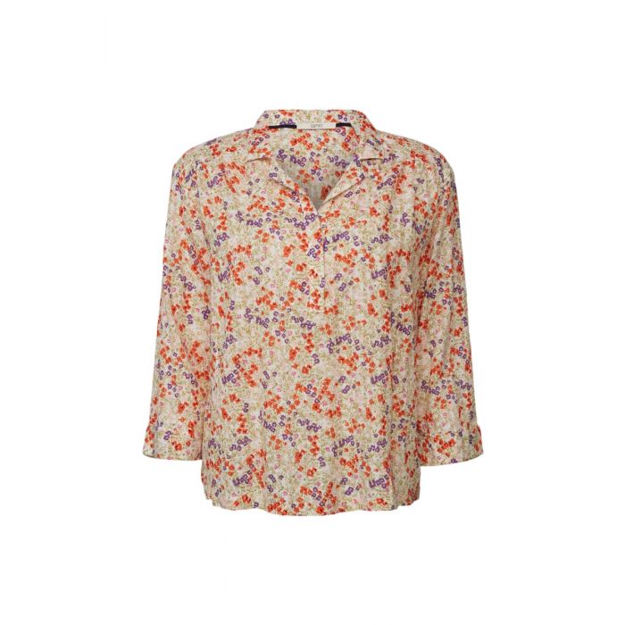 CHEMISIER IMPRIME, FLEURI Ozone