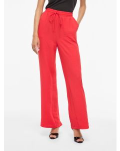 PANTALON À JAMBE AMPLE, TAILLE HAUTE