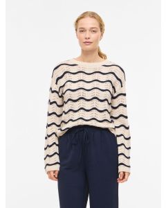 PULL EN MAILLE ENCOLURE RONDE