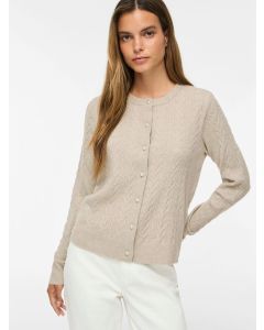 CARDIGAN EN MAILLE TORSADEE