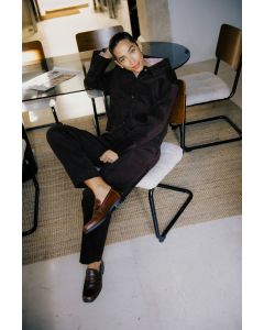 CHEMISE VESTE VELOUR CHOCO, thème pantalon chino