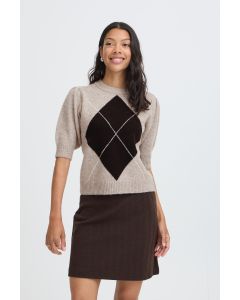 PULL MANCHES COURTES, BY
