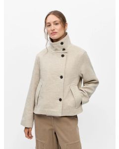 VESTE COURTE A COL MONTANT