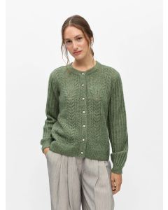 CARDIGAN EN MAILLE TORSADEE - EXISTE EN CHOCO
