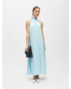 ROBE LONGUE EN SATIN OBJECT