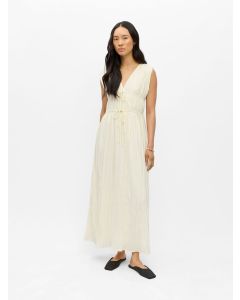  ROBE LONGUE D&Eacute;COLLET&Eacute; EN V 