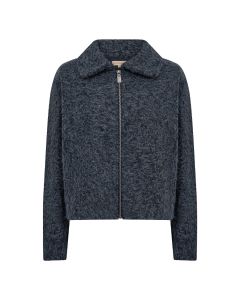 VESTE MANTEAU GRIS