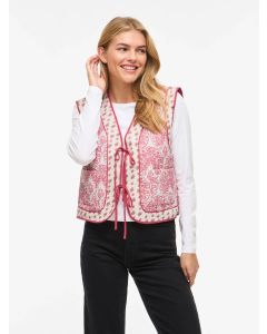 VESTE SANS MANCHE COLOREE