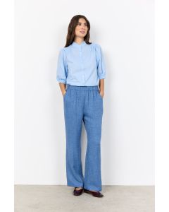 PANTALON AMPLE FLUIDE BLEU
