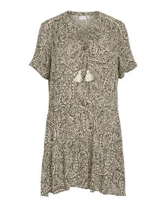 ROBE IMPRIMEE POMPOM