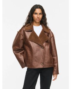 MANTEAU REVERSIBLE MARRON