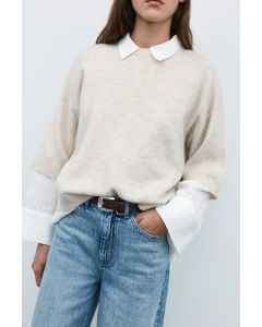 chemise blanche oversize