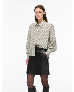 CHEMISE A MANCHES LONGUES A RAYURES