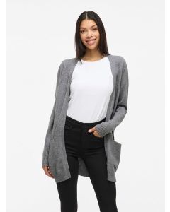 GILET, mi-long, poches