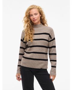 PULL RAYURES EN MAILLE