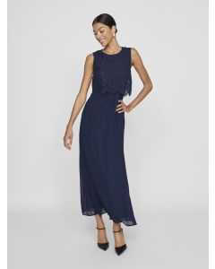 ROBE LONGUE MARINE