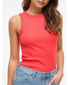 ENCOLURE RONDE TOP SANS MANCHES EXISTE EN BLEU CIEL