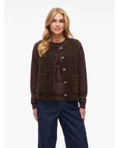 GILET SM MARRON