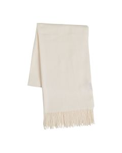 ECHARPE EN MAILLE, FRANGES