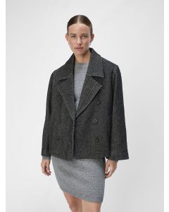 MANTEAU COURT 30% LAINE