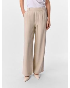 PANTALON AMPLE BEIGE 100% TENCEL™ Lyocell
