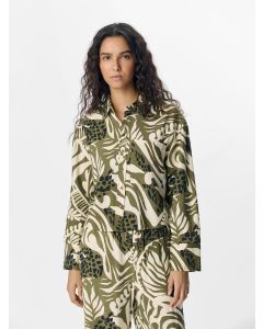 CHEMISE IMPRIMEE OLIVE