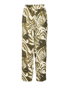 PANTALON IMPRIME OLIVE