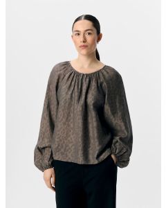 BLOUSE, à imprimé léger