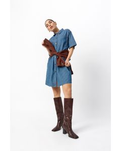 ROBE CHEMISE 100% COTON