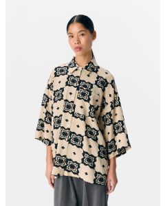 CHEMISE MANCHES IMPRIMEE