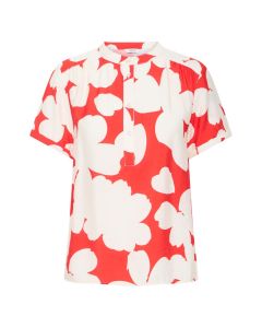 TOP IMPRIME ROUGE & BLANC