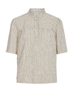 BLOUSE MC RAYURES